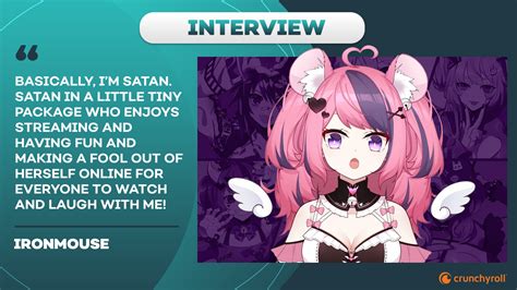 vshojo only hires trash talents and have in the past wanted to have people like demondice karen (who plays mori) and keekhime (who plays kiara). . Ironmouse interview